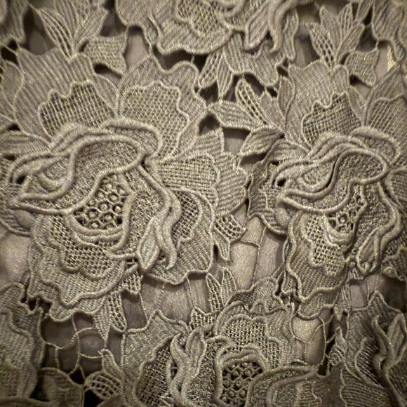 J CREW Black Lace Cocktail Dress Size 8 EUC - Picture 3 of 6